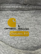 CARHARTT T SHIRT WORKWEAR GRIGIO UOMO PRE OWNED L