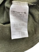 CARHARTT T SHIRT WORKWEAR GRAPHIC OLIVE MENS PRE OWNED S