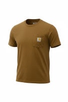 CARHARTT T SHIRT WORKWEAR ΚΑΦΕ ΑΝΤΡΙΚΟ PRE OWNED XS