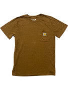 CARHARTT T SHIRT WORKWEAR ΚΑΦΕ ΑΝΤΡΙΚΟ PRE OWNED XS