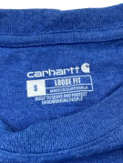 CARHARTT T SHIRT WORKWEAR ΜΠΛΕ ΑΝΤΡΙΚΟ PRE OWNED S