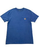 CARHARTT T SHIRT WORKWEAR ΜΠΛΕ ΑΝΤΡΙΚΟ PRE OWNED S