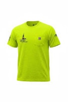 CARHARTT T SHIRT WORKWEAR NEON YELLOW MENS PRE OWNED M