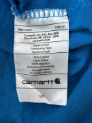 CARHARTT T SHIRT WORKWEAR ΡΟΥΑ ΜΠΛΕ ΑΝΤΡΙΚΟ PRE OWNED M