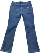 CARHARTT ΤΖΙΝ ΠΑΝΤΕΛΟΝΙ BOOTCUT ΜΠΛΕ ΑΝΤΡΙΚΟ PRE OWNED L