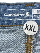 CARHARTT JEANS WASHED BLUE MALE PRE OWNED XXL