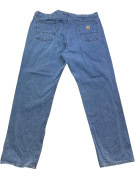 CARHARTT JEANS WASHED BLUE MALE PRE OWNED XXL