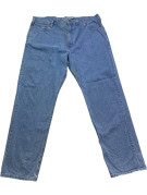 CARHARTT JEANS WASHED BLUE MALE PRE OWNED XXL