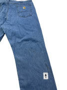 CARHARTT JEANS WASHED BLUE MALE PRE OWNED XXL