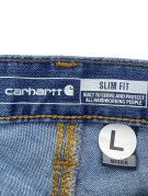 CARHARTT ΤΖΙΝ ΠΑΝΤΕΛΟΝΙ WORKWEAR WASHED BLUE ΑΝΤΡΙΚΟ PRE OWNED L