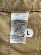 CARHARTT BERMUDA CARGO WORKWEAR BEIGE UOMO PRE OWNED XL