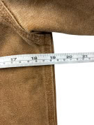 CARHARTT 2008 ZIP HOODIE WORKWEAR BROWN MEN PRE OWNED S