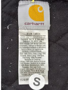CARHARTT 2008 ZIP HOODIE WORKWEAR BROWN MEN PRE OWNED S