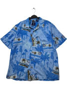 CARIBBEAN JOE CAMICIA RELAXED BLU UOMO PRE OWNED M