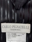 CARLO PIGNATELLI CRAVATTA ASCOT CLASSIC NERO UOMO PRE OWNED