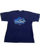CARNIVAL T-SHIRT 00s COZUMEL MEXICO LOGO BLUE UNISEX XL