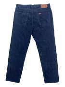 Carrera Pantaloni in velluto a coste Vintage Logo Blu Scuro Unisex XXL