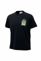 CASABLANCA T SHIRT GRAFICA RICAMATA NERA UOMO PRE OWNED M