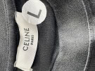 CELINE GRAPHIC TEE BLACK MENS PRE OWNED L