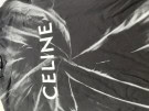 CELINE GRAPHIC TEE BLACK MENS PRE OWNED L
