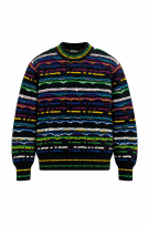 CONTE OF FLORENCE MAGLIONE GRAFICO მრავალCOLORE UOMO PRE OWNED M