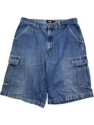 CERRUTI JEANS ΤΖΙΝ CARGO ΒΕΡΜΟΥΔΑ WASHED BLUE ΑΝΤΡΙΚΟ PRE OWNED M