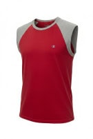 CHAMPION MAGLIA SMANICATA ATHLETIC ROSSO UOMO PRE OWNED M
