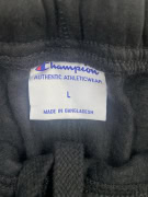 Champion Pantaloni da tuta da uomo Nero L