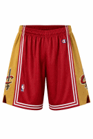 CHAMPION BASKETBALL SHORTS RETRO ΚΟΚΚΙΝΟ ΚΙΤΡΙΝΟ ΑΝΤΡΙΚΟ PRE OWNED L