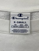 CHAMPION CREWNECK MINIMAL OFF WHITE ΑΝΤΡΙΚΟ PRE OWNED XS