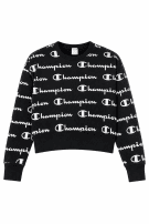 CHAMPION CREWNECK STREETWEAR ΜΑΥΡΟ ΓΥΝΑΙΚΕΙΟ PRE OWNED L