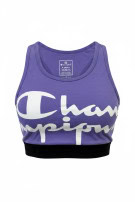 CHAMPION CROP TOP GRAPHIC LILLA DONNA PRE OWNED XS