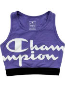 CHAMPION CROP TOP GRAPHIC LILLA DONNA PRE OWNED XS