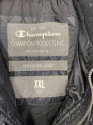 CHAMPION PIUMINO IN PIUMA D\'ANATRA NERO - XXL