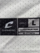 CHAMPION FOOTBALL JERSEY GRAPHIC ΚΟΚΚΙΝΟ ΑΝΤΡΙΚΟ PRE OWNED L