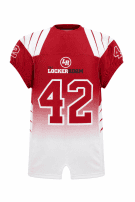 CHAMPRO FOOTBALL JERSEY SPORTY RED WHITE ΑΝΤΡΙΚΟ PRE OWNED L