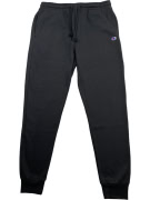 CHAMPION Pantaloni tuta Athletic Logo neri da uomo L