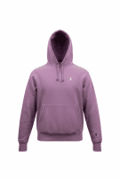 CHAMPION Φούτερ Hoodie Vintage Με Λογότυπο Ροζ Λιλά Unisex M
