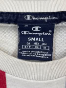 CHAMPION MULTICOLOR STRIPED SWEATSHIRT WITH LOGO UNISEX S