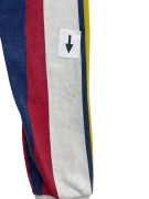 CHAMPION MULTICOLOR STRIPED SWEATSHIRT WITH LOGO UNISEX S