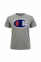 CHAMPION ΓΚΡΙ ΜΑΛΛΙΝΟ T SHIRT ATHLETIC ΑΝΤΡΙΚΟ PRE OWNED M