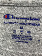 CHAMPION ΓΚΡΙ ΜΑΛΛΙΝΟ T SHIRT ATHLETIC ΑΝΤΡΙΚΟ PRE OWNED M