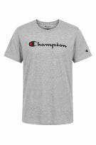 CHAMPION ΓΚΡΙ ΜΕΛΑΝΖΕ GRAPHIC TEE ΑΝΤΡΙΚΟ PRE OWNED XS