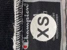 CHAMPION ΓΚΡΙΦΕΡΑΜΕΝΟ TSHIRT ΡΙΓΕ ΜΑΥΡΟ ΑΝΤΡΙΚΟ PRE OWNED XS