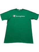 CHAMPION GRAFFIC TEE CLASSIC GREEN MEN PRE OWNED