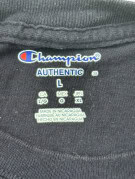 CHAMPION GRAPHIC T SHIRT COLLEGIATE NAVY ΑΝΤΡΙΚΟ PRE OWNED L