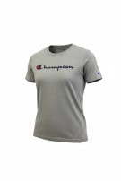 CHAMPION GRAPHIC TEE CLASSIC ΓΚΡΙ ΑΝΤΡΙΚΟ PRE OWNED