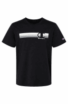 CHAMPION GRAPHIC TEE MINIMAL BLACK ΑΝΤΡΙΚΟ PRE OWNED L