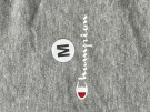 CHAMPION GRAPHIC TEE MINIMAL GRIGIO UOMO PRE OWNED XL