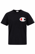 CHAMPION GRAPHIC TEE STREETWEAR BLACK ΑΝΤΡΙΚΟ PRE OWNED L